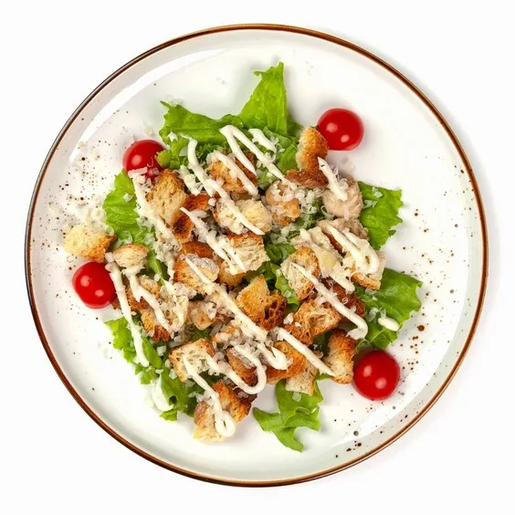 Салат цезарь с курицей — заказать с доставкой в Добрянке